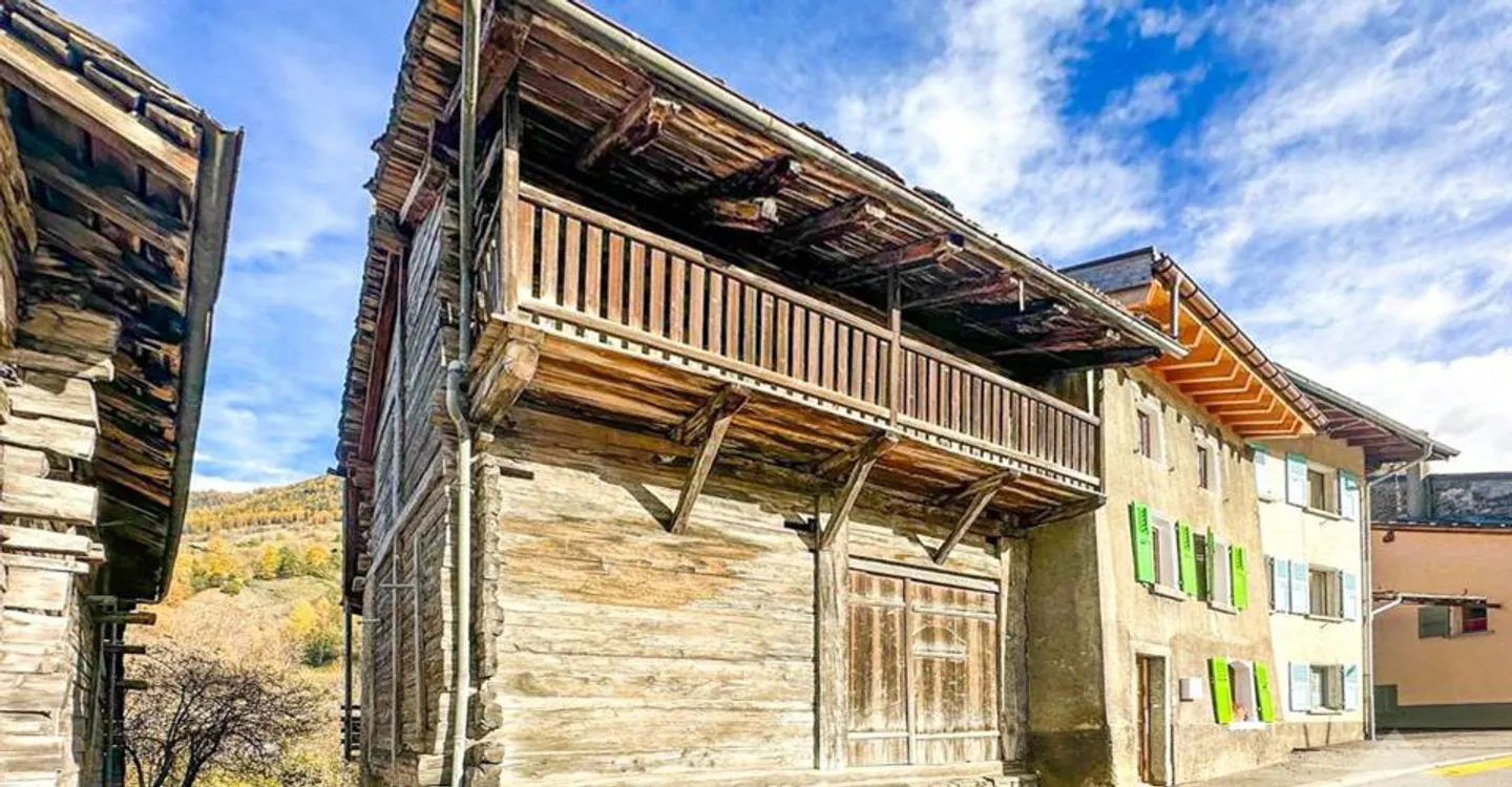 Fienile da trasformare in residenza principale a Orsières - Foto 1 di 1