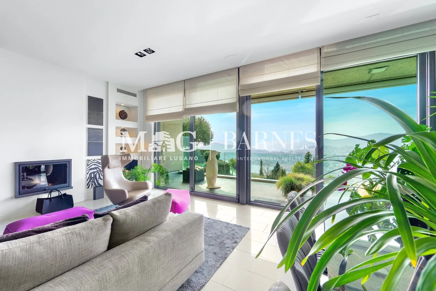 Lugano, Aldesago : Penthouse 5.5 pièces avec vue sur le lac, terrasse et jacuzzi - Photo 14 sur 18
