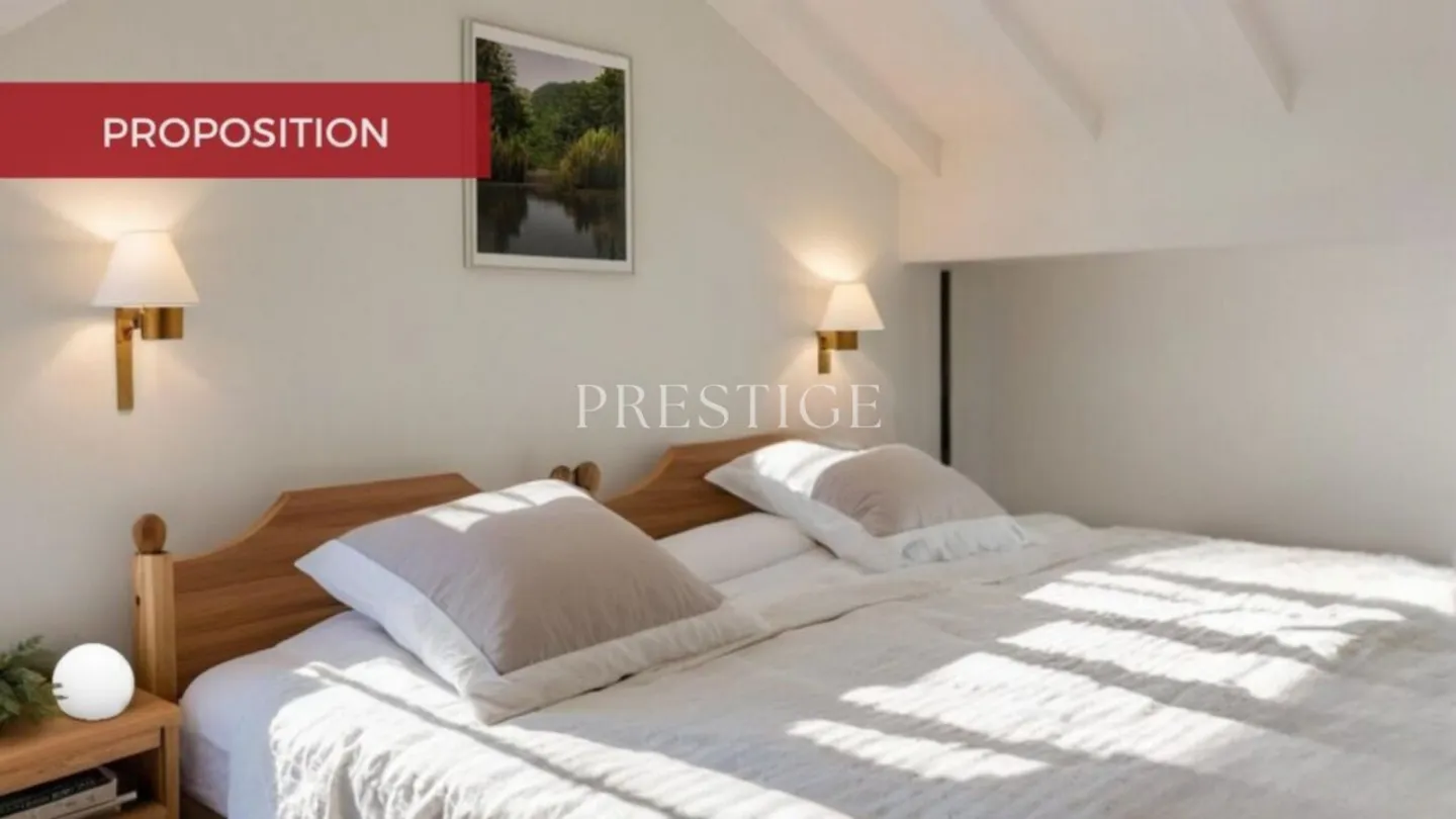 3-Zimmer-Attikawohnung mit Panoramablick nur wenige Schritte von den Pisten entfernt - Crans-Montana - Foto 7 von 13