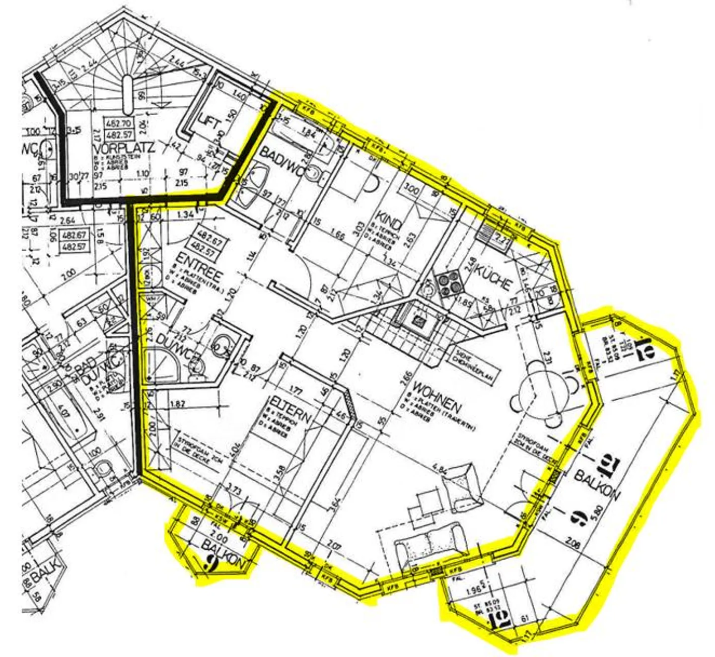 Appartamento 3.5 stanze con vista - Foto 2 di 2