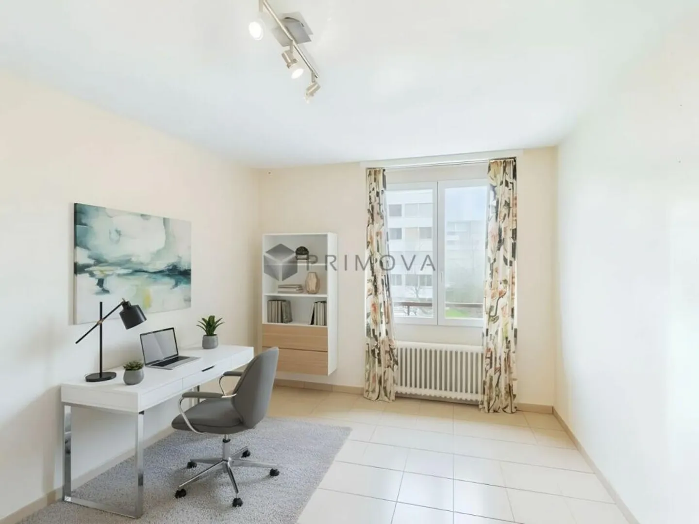 Bright, modern renovated 3-room apartment with balcony - rented and ideal as an investment - Photo 5 of 6