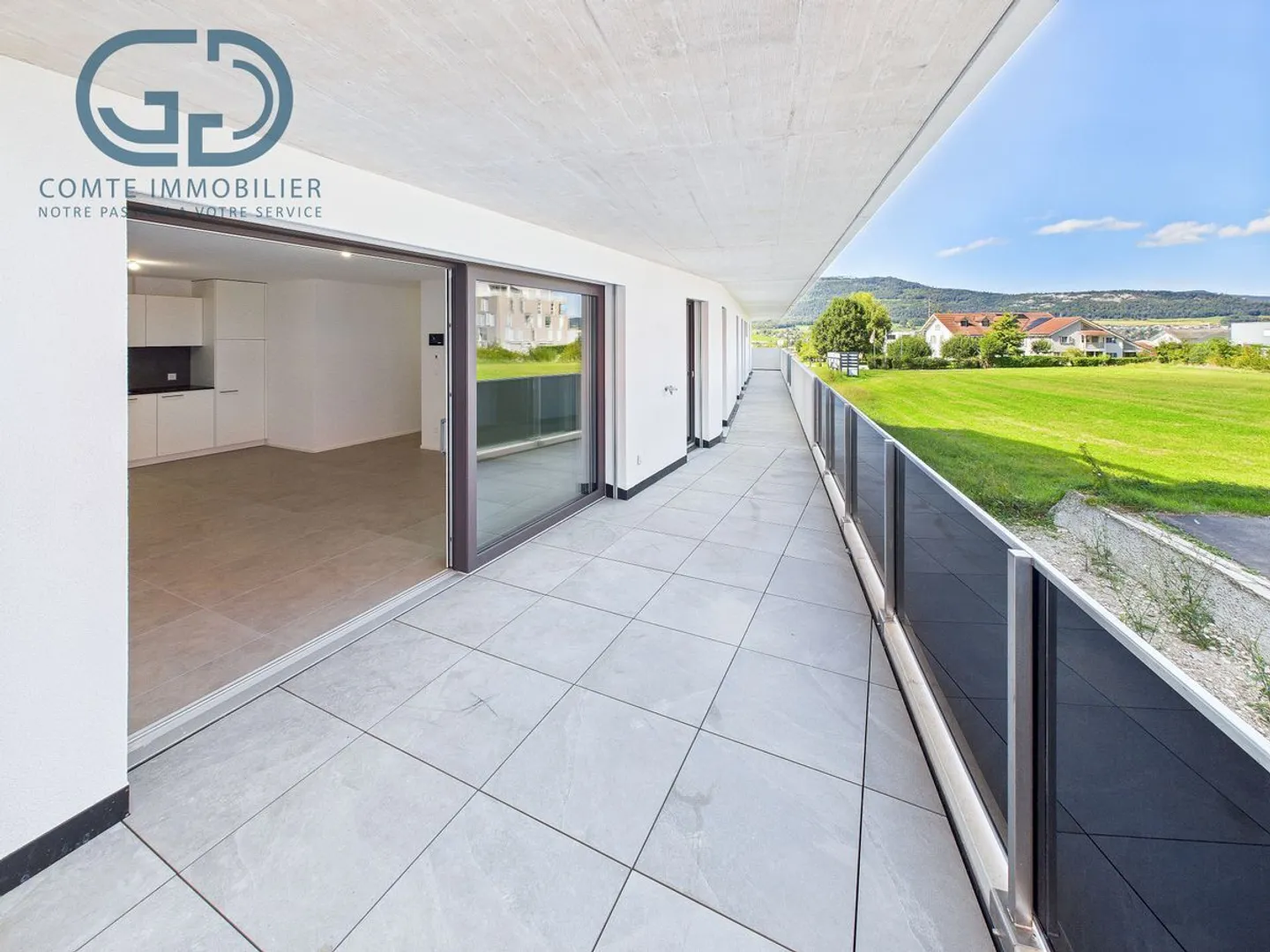 Neues 3,5-Zimmer-Apartment mit großer Terrasse - Hohe Energieeffizienz - Foto 1 von 13