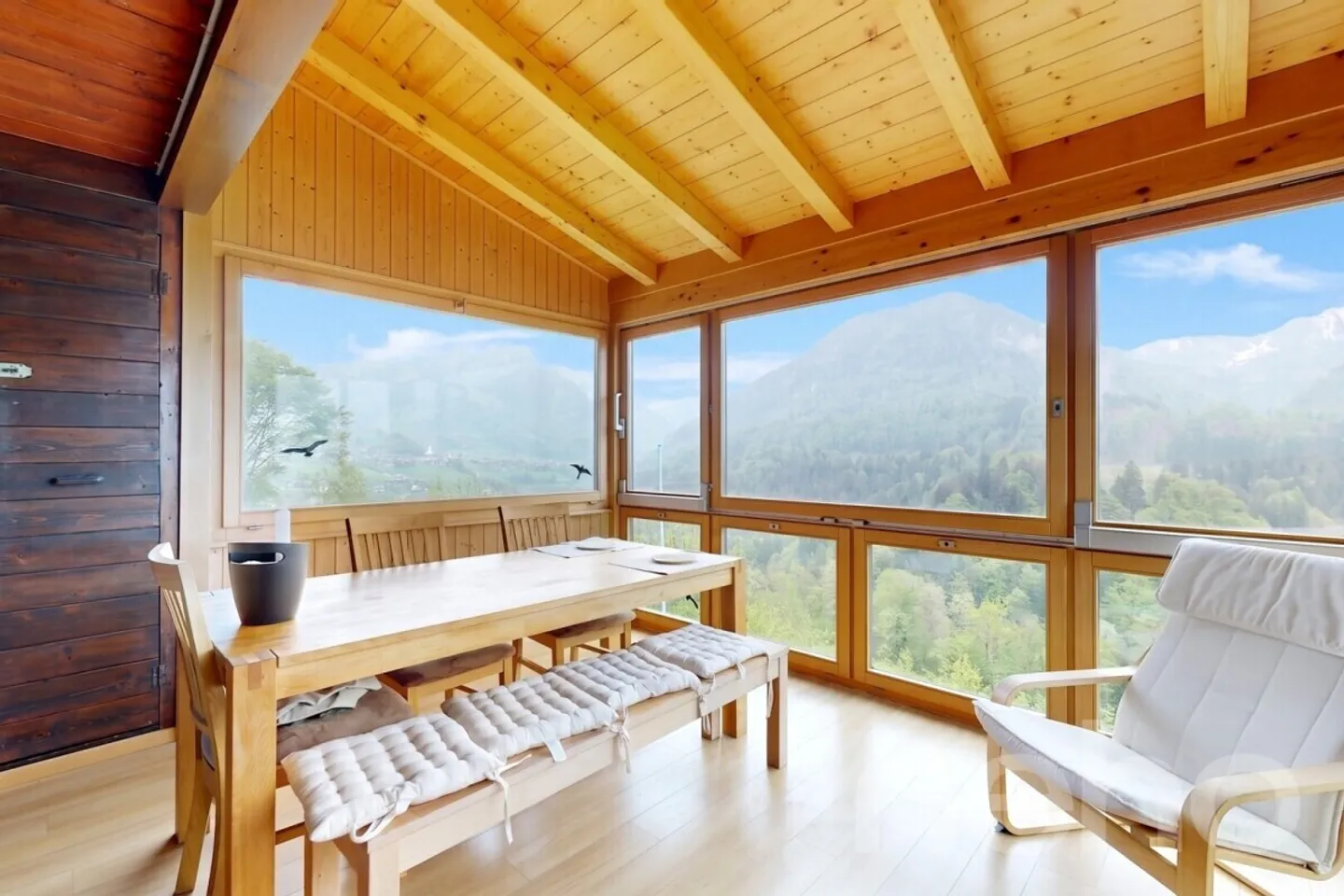 Chalet idilliaco con vista panoramica sul lago di Montsalvens - Foto 5 di 12