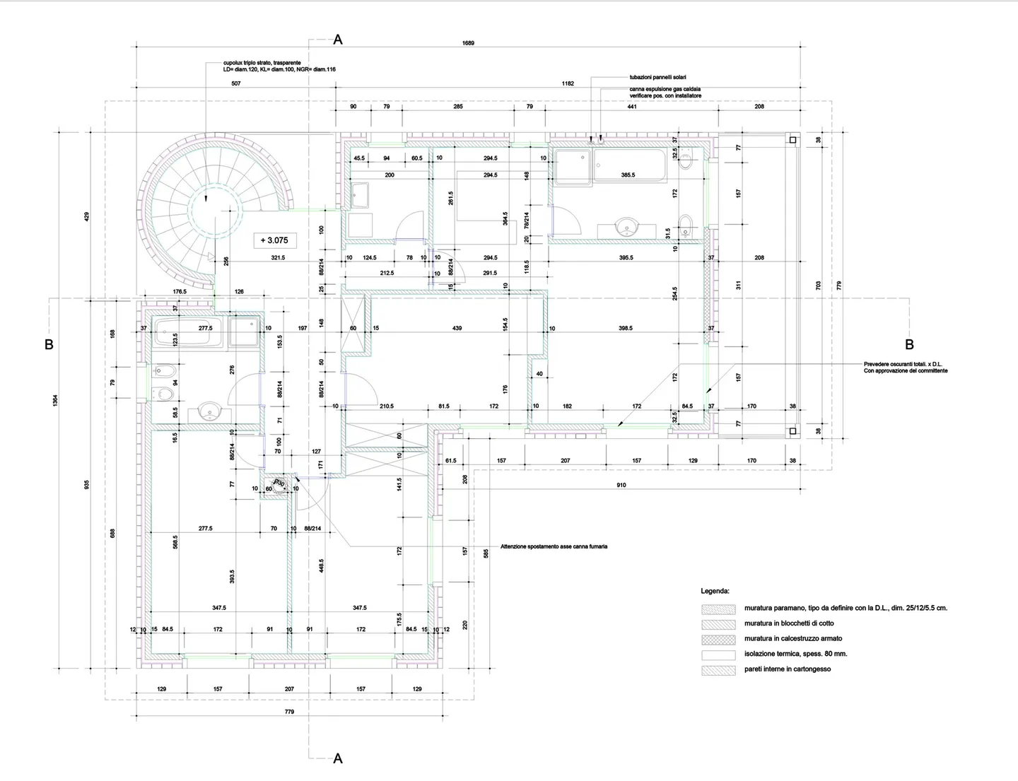 SPLENDIDA E AMPIA VILLA 5.5 CON GIARDINO E PISCINA A MANNO - Foto 11 di 12