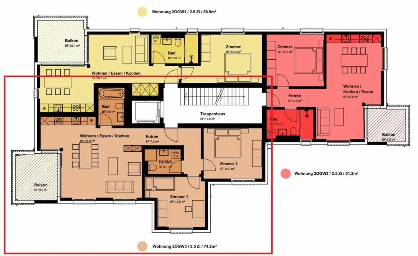 Moderne Wohnung in Zürich - Foto 8 von 8
