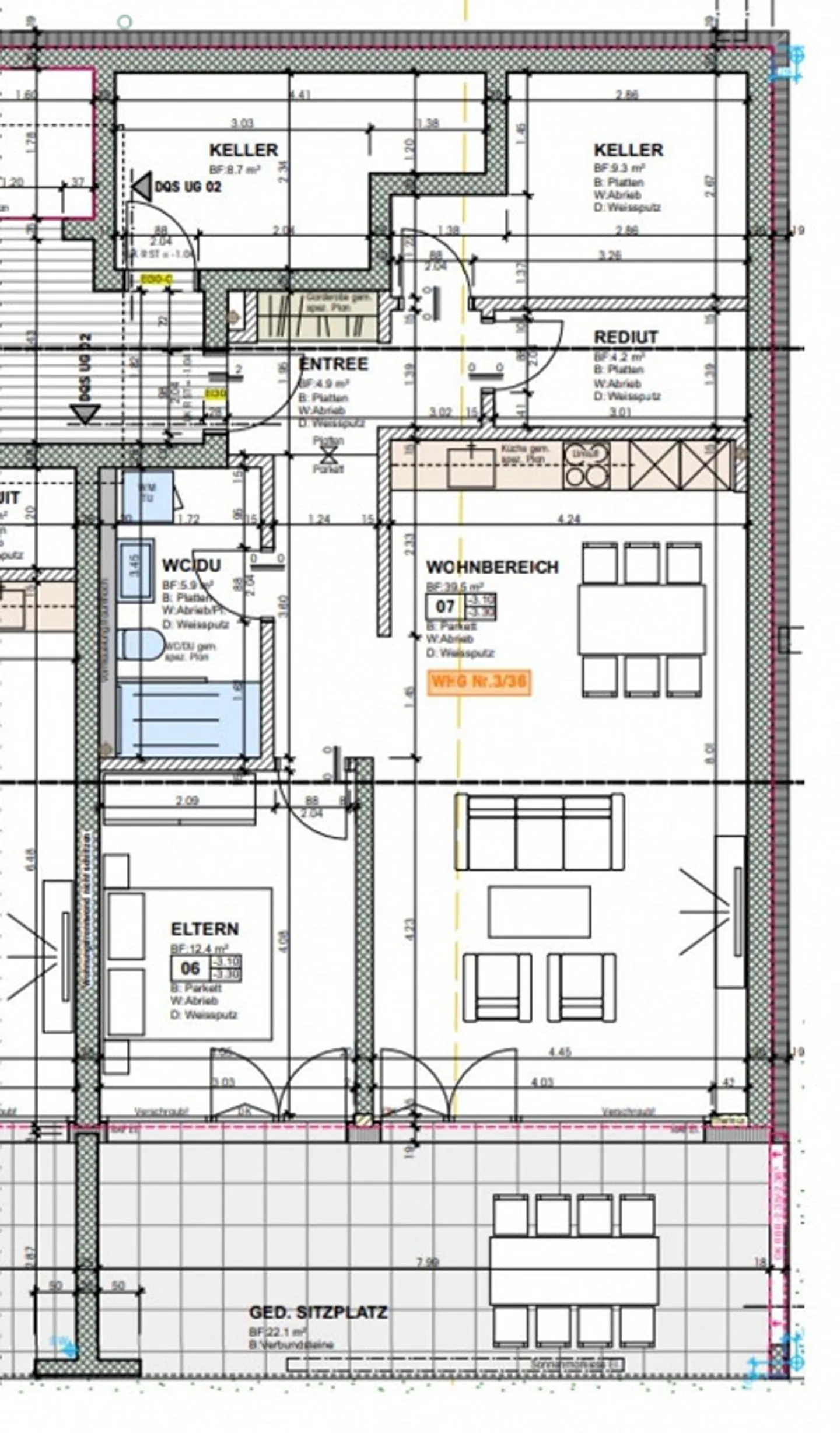 Appartamento moderno di 2,5 stanze incluso un'area salotto - Foto 9 di 9
