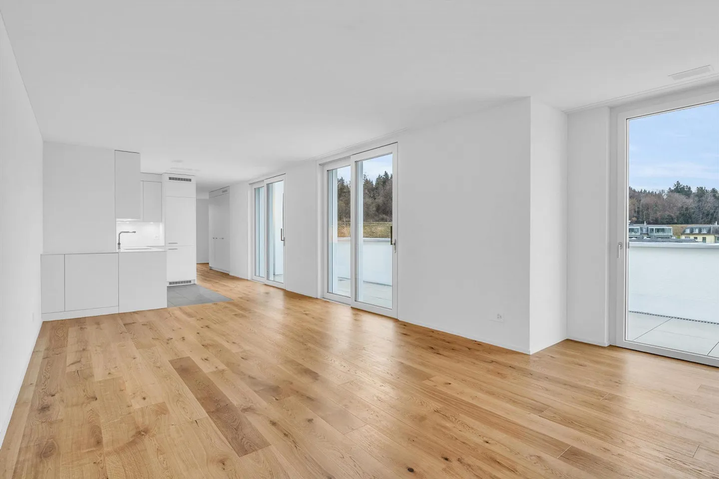 Moderne Attika mit Terrasse in Gossau - Foto 4 von 11