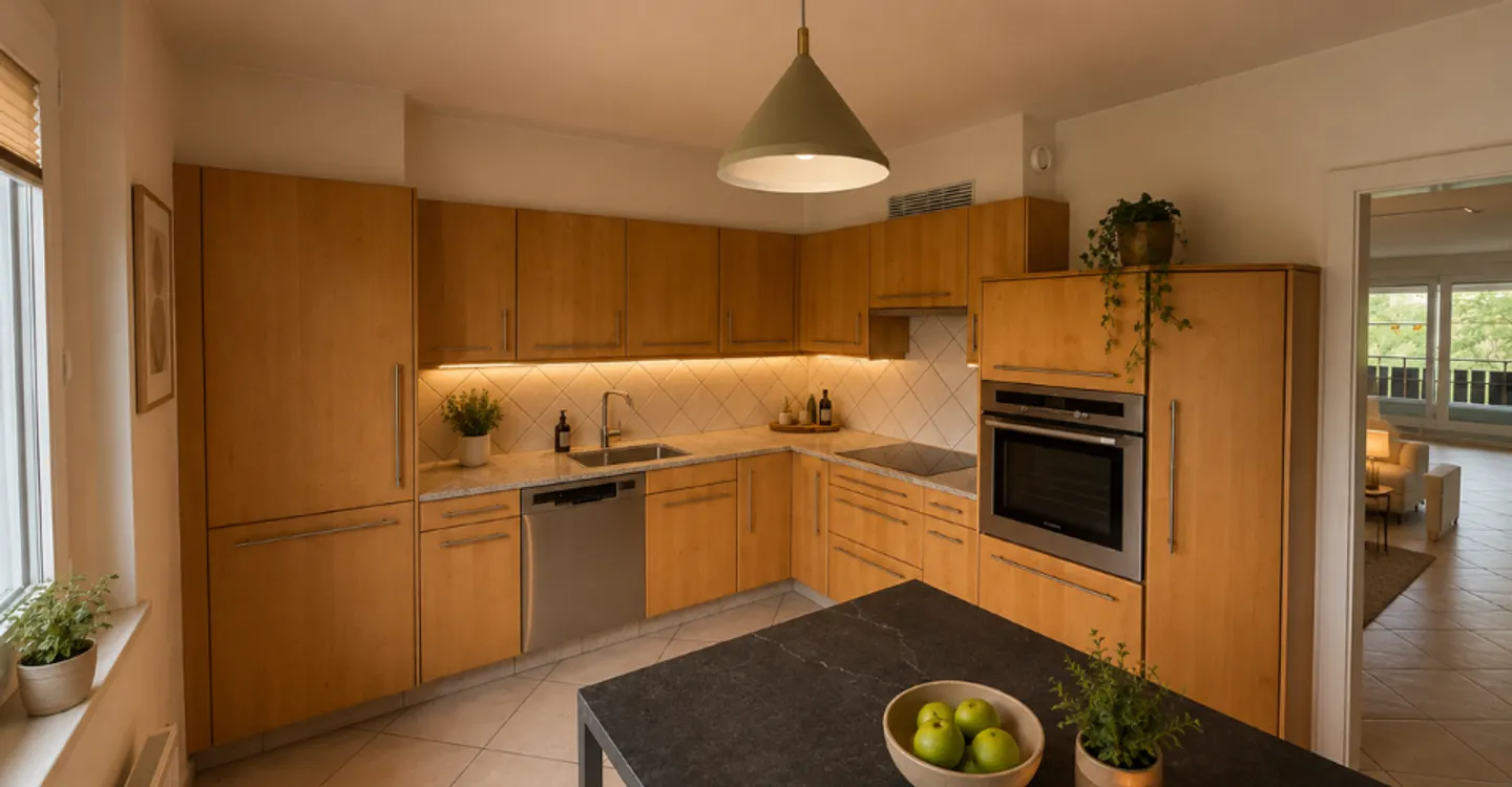 Bel appartement en attique - Photo 3 sur 5