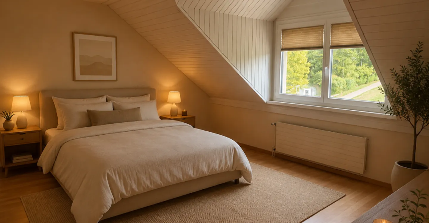 Bel appartement en attique - Photo 5 sur 5