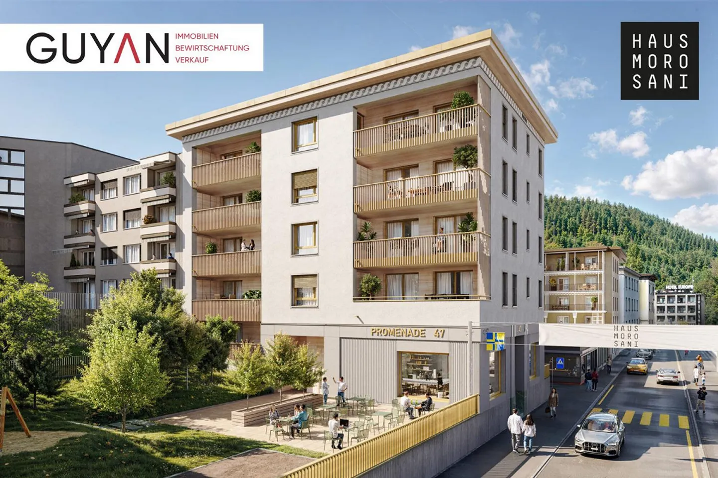 3 1/2-ZW NUOVA COSTRUZIONE CASA MOROSANI, N. 1.01 (Prima occupazione) - Foto 1 di 13