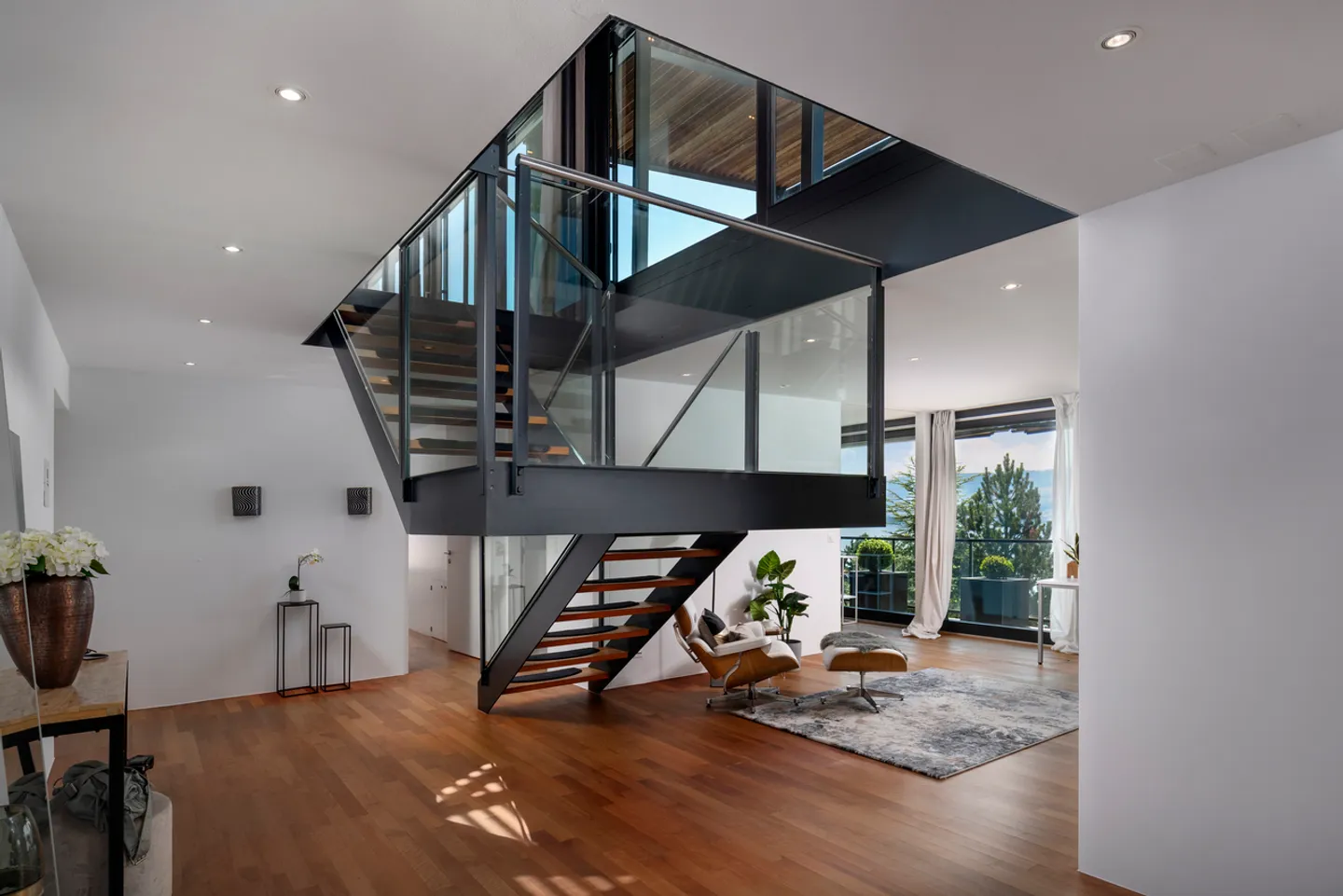 Luxuriöse Attika-Wohnung mit Seeblick - Foto 6 von 14