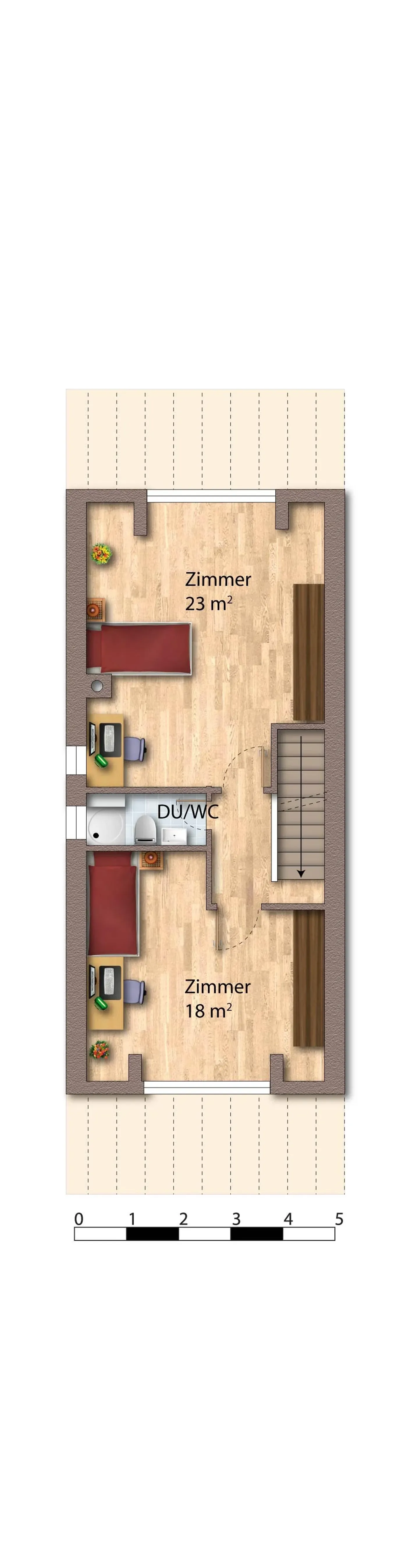 Charmantes 5,5-Zimmer-Reihenhaus - Foto 28 von 31