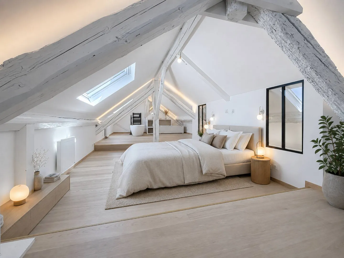 Charmant Appartement en Attique à Cheseaux - Photo 12 sur 13