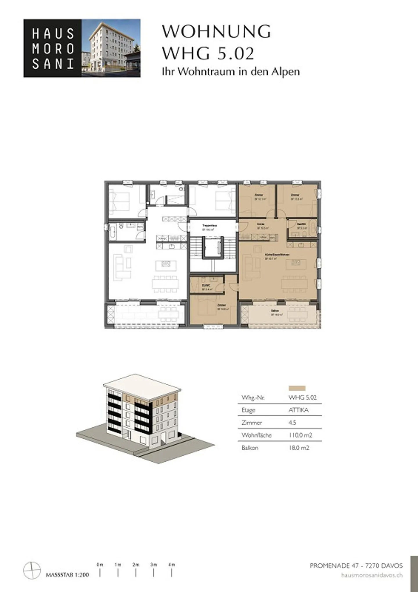 4 1/2-ZW ATTIKA NEW BUILDING HOUSE MOROSANI, NR. 5.02 (Second Home) - Photo 14 of 14
