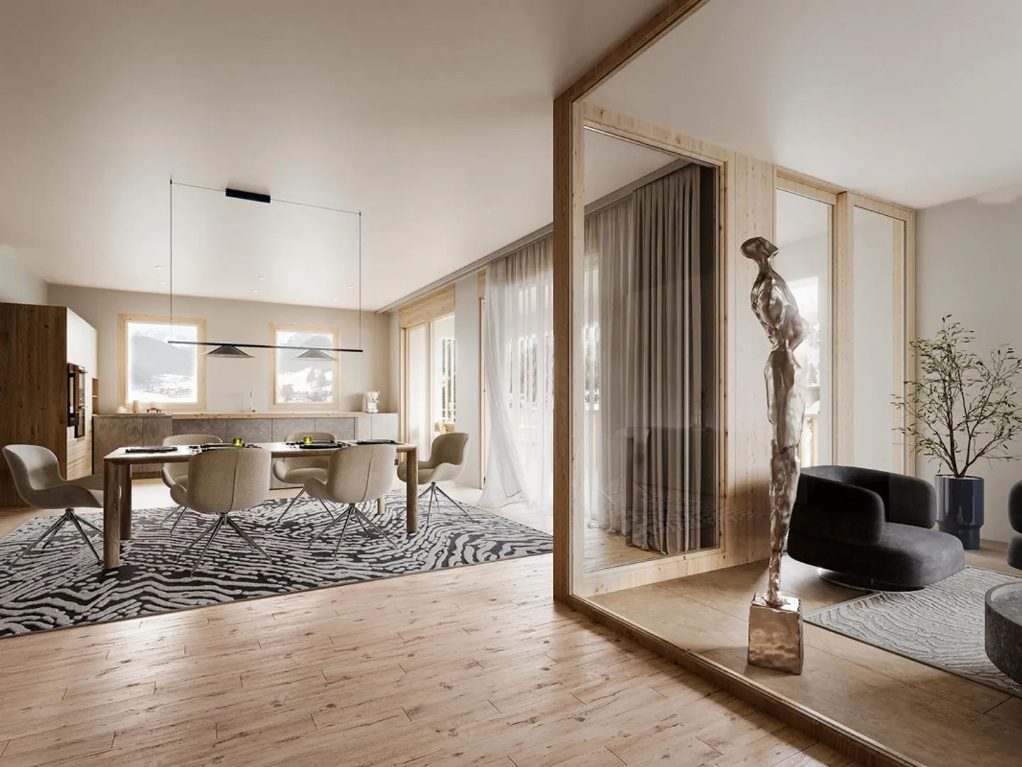 3 1/2-ZW NEW BUILDING HOUSE MOROSANI, NO. 3.01 (Second Home) - Photo 6 of 13