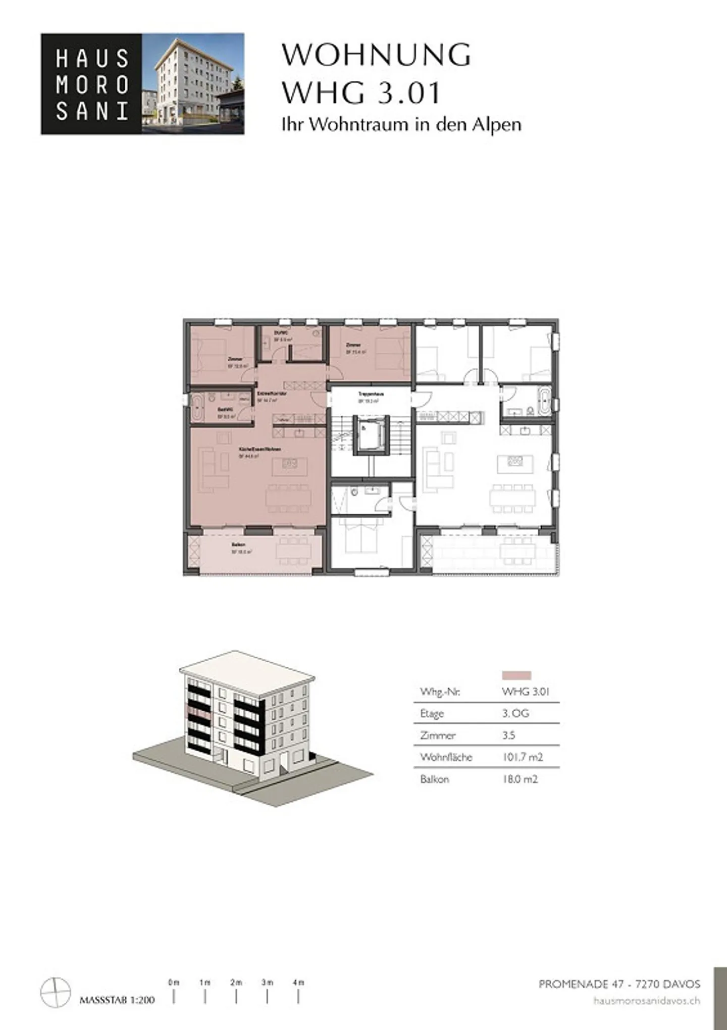 3 1/2-ZW NEW BUILDING HOUSE MOROSANI, NO. 3.01 (Second Home) - Photo 13 of 13