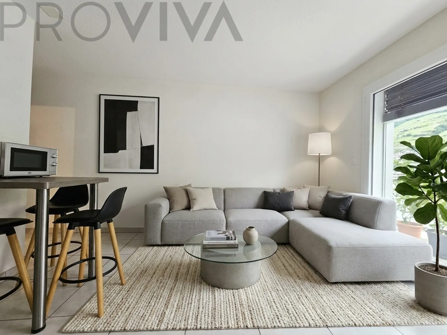 Appartamento standard in ottime condizioni in vendita a Fully - Foto 2 di 7