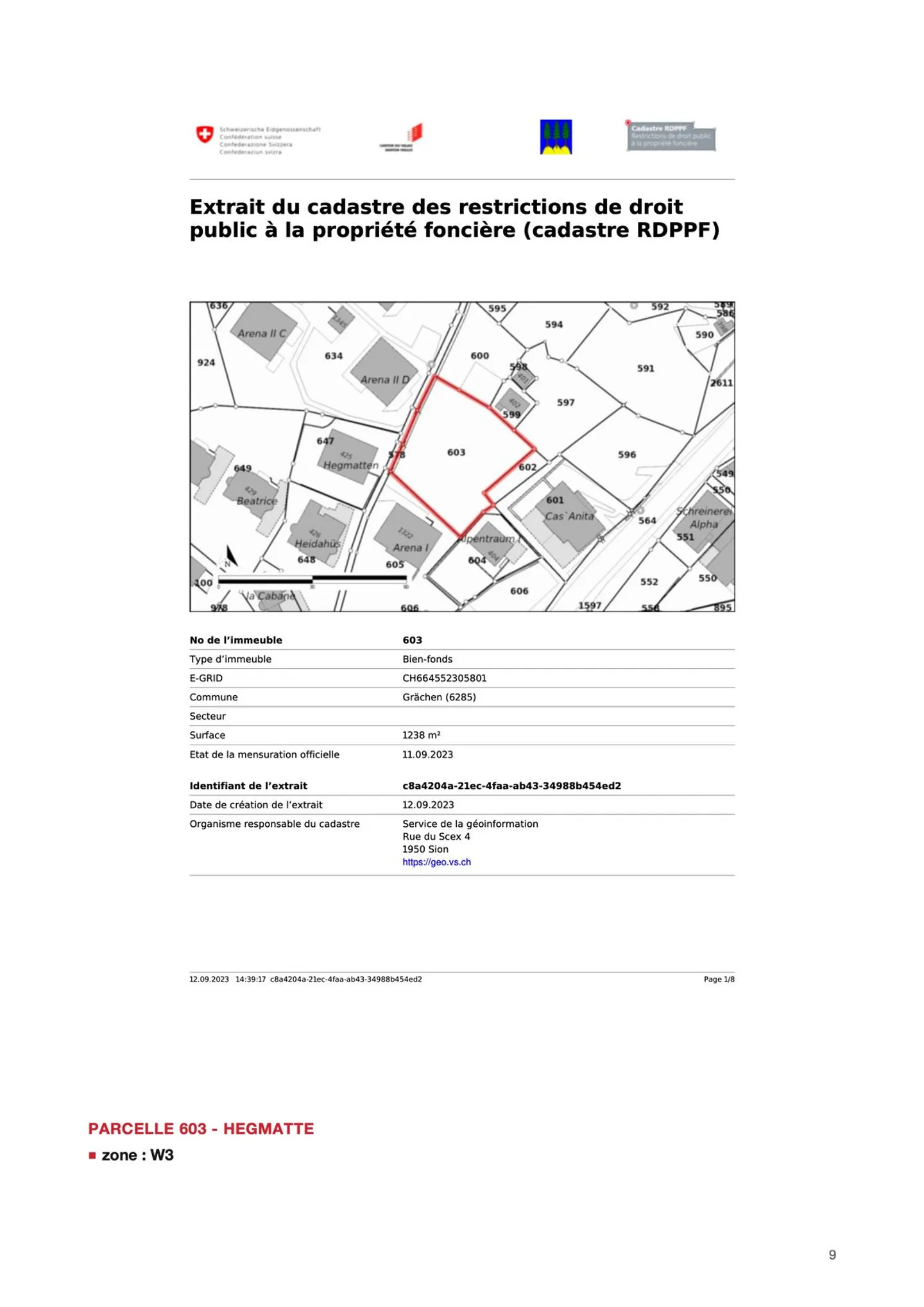 (3925) GRÄCHEN (VS) - 6 Building Plots for Sale - Photo 8 of 10