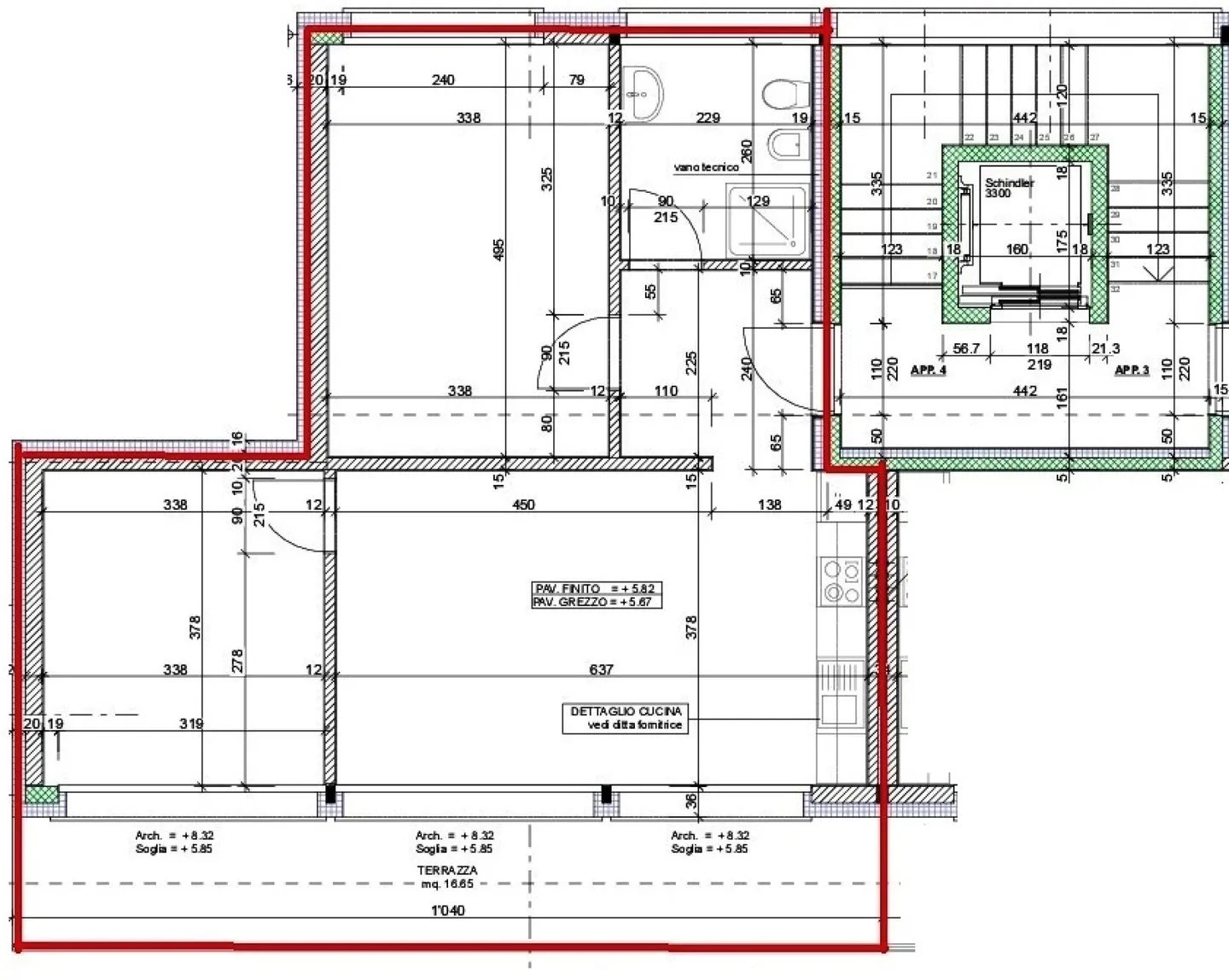 APPARTAMENTO 3.5 LOCALI ULTIMO PIANO - Foto 12 di 12