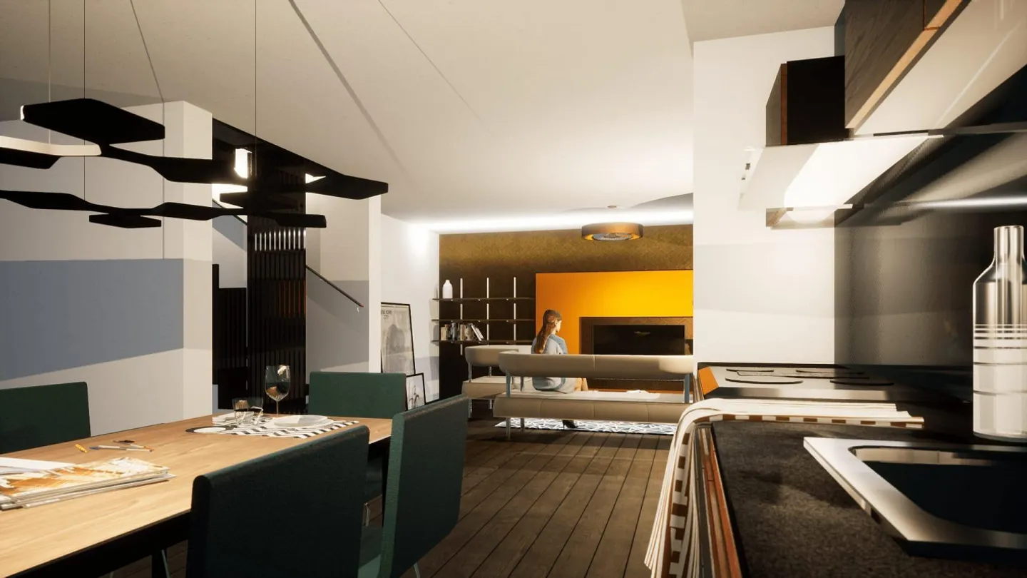 CASA UNIFAMILIARE A GIORNICO – ID 23499 - Foto 3 di 10