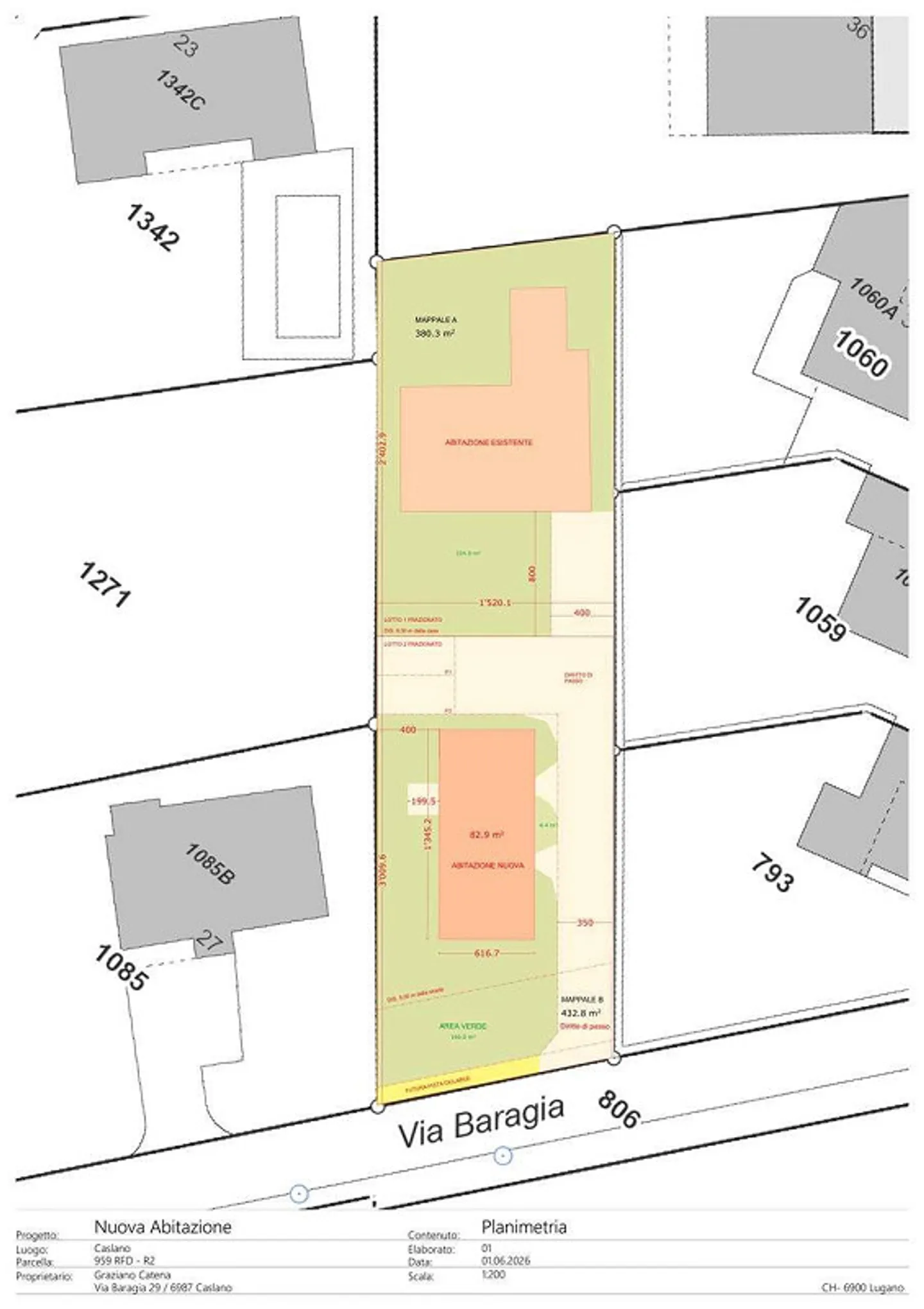 Building land for sale in Caslano - Photo 1 of 4