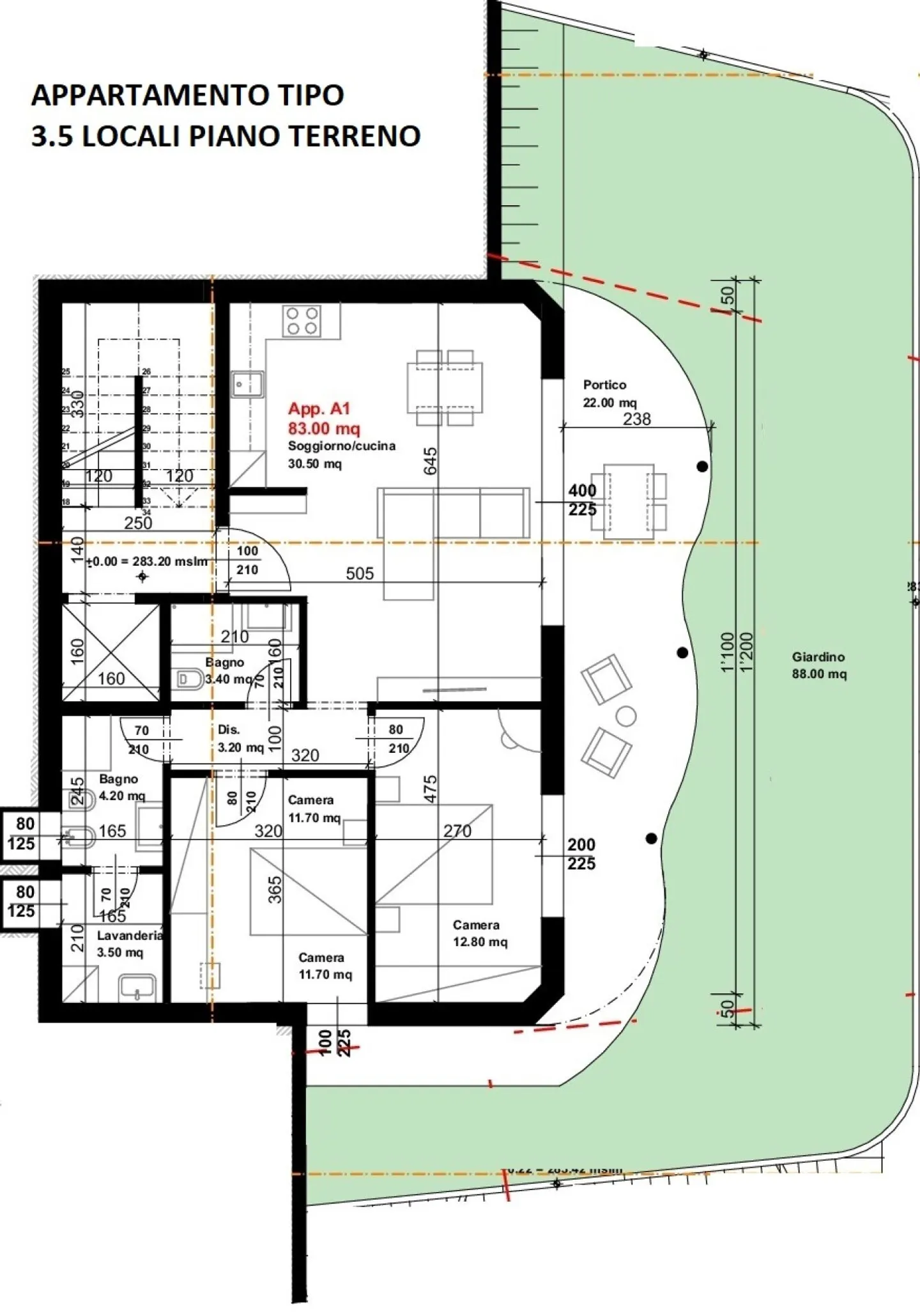 MODERNI 3.5 LOCALI CON TERRAZZA O GIARDINO - Foto 5 di 7