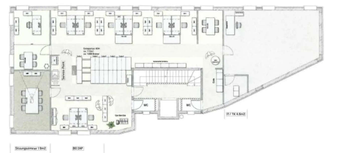 Espace commercial/bureaux à louer - Mezzovico - Photo 5 sur 5