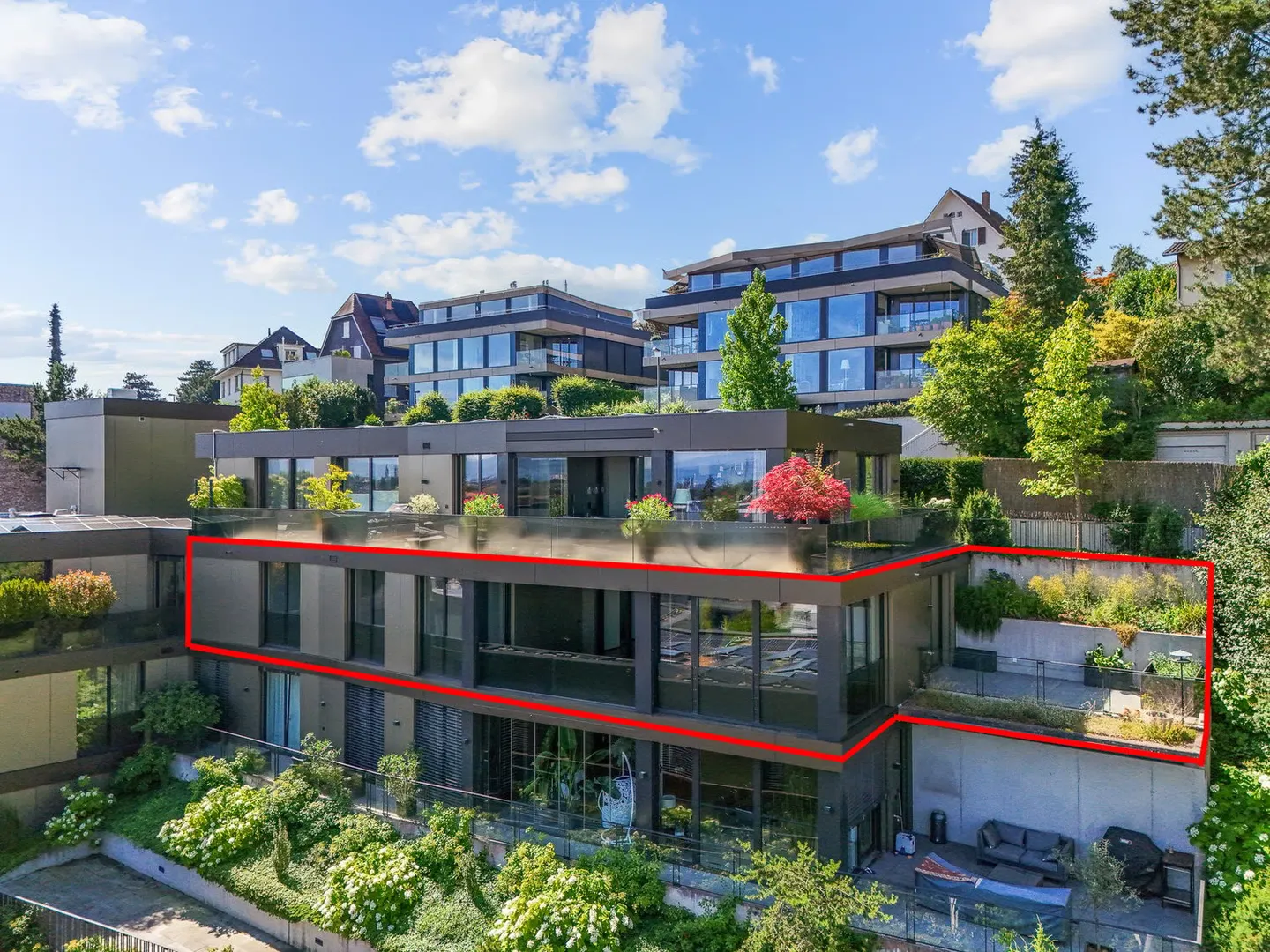 Stilvolle Wohnung mit Stadtblick - Foto 1 von 24