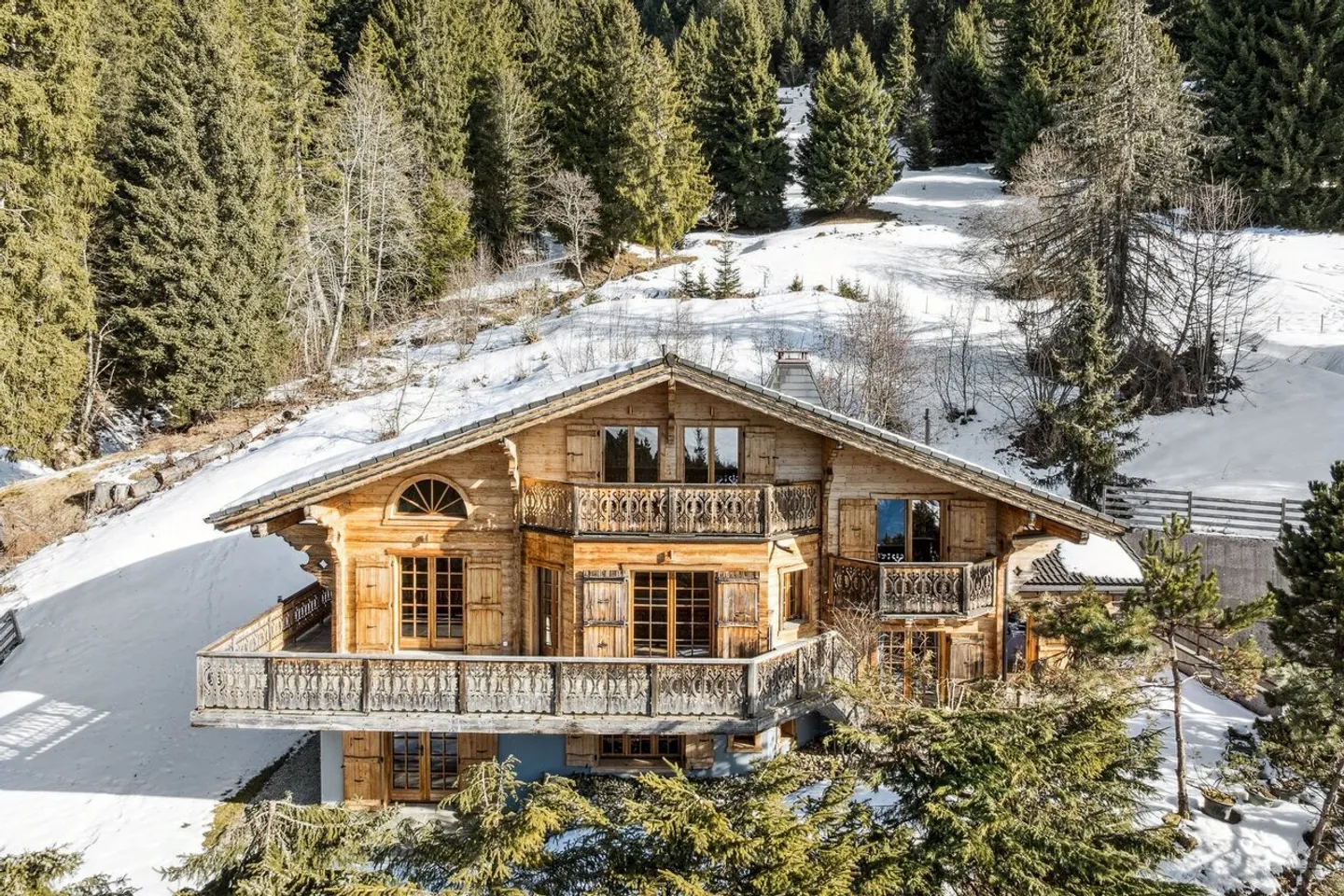 Les Chaux Fleuries - Prächtiges, außergewöhnliches Chalet SKI IN SKI OUT - Foto 25 von 26