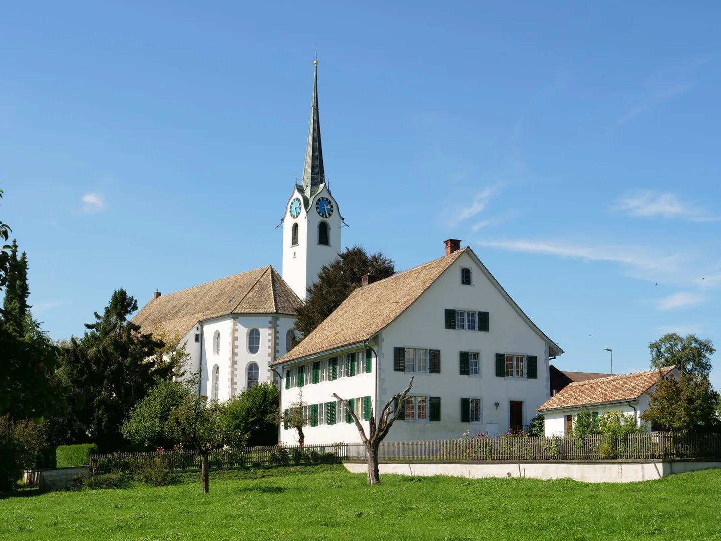 Appartamento giardino 3 1/2 locali, soleggiato, tranquillo, nel centro del villaggio - Foto 8 di 11