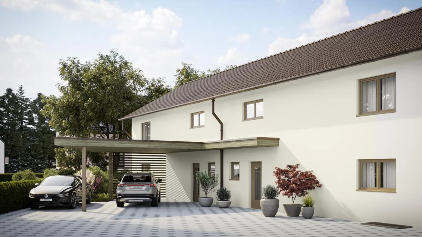 Inizio dei lavori! WINKEL - Bettwiesen, Casa bifamiliare B - Foto 1 di 4