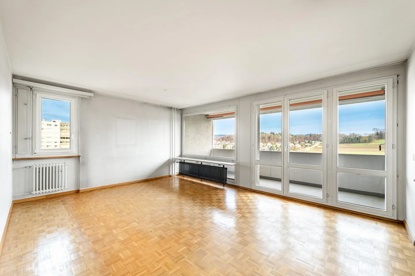 Appartamento di 3 stanze molto centrale con vista sul verde - Foto 4 di 12