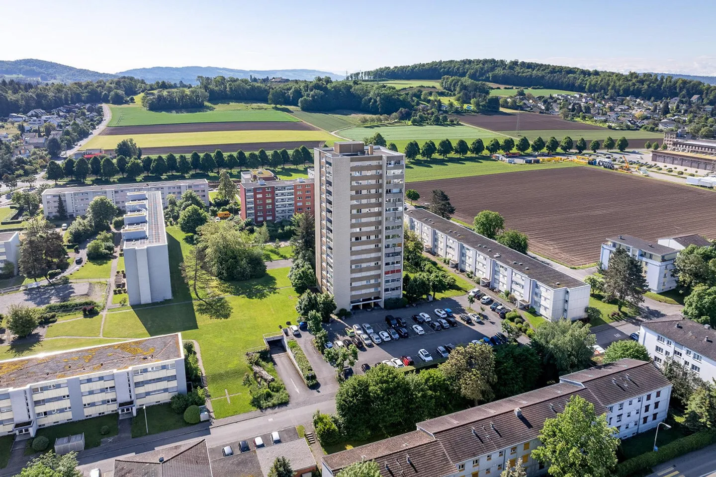 Appartamento di 3 stanze molto centrale con vista sul verde - Foto 12 di 12