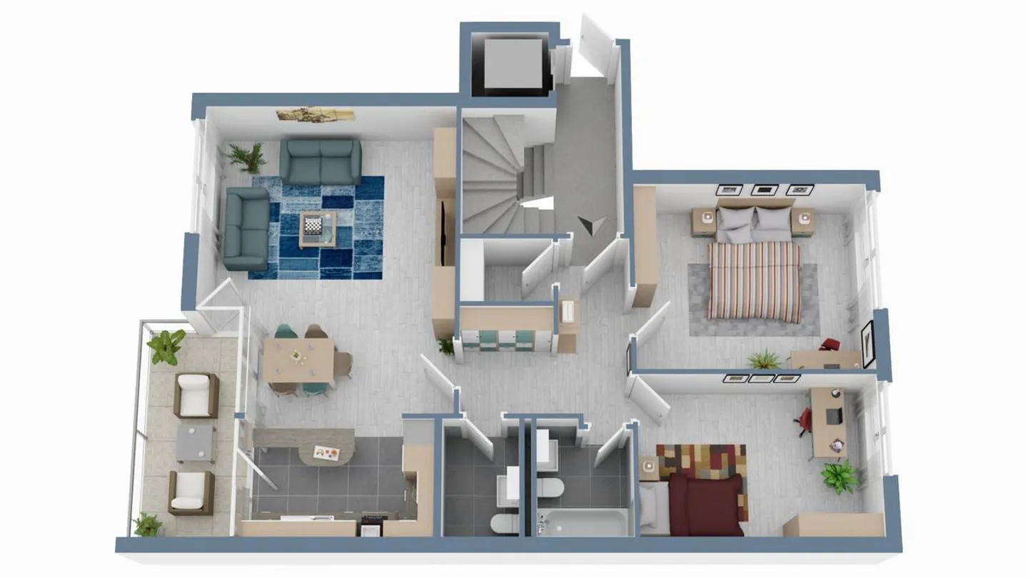 Helle 3.5 Zimmer Wohnung - Foto 13 von 13