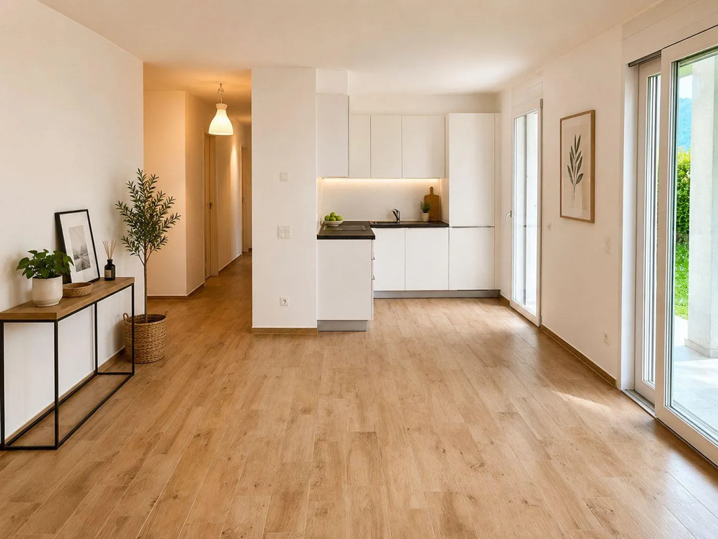 3.5-room apartment with large private garden in Vacallo - Photo 2 of 9