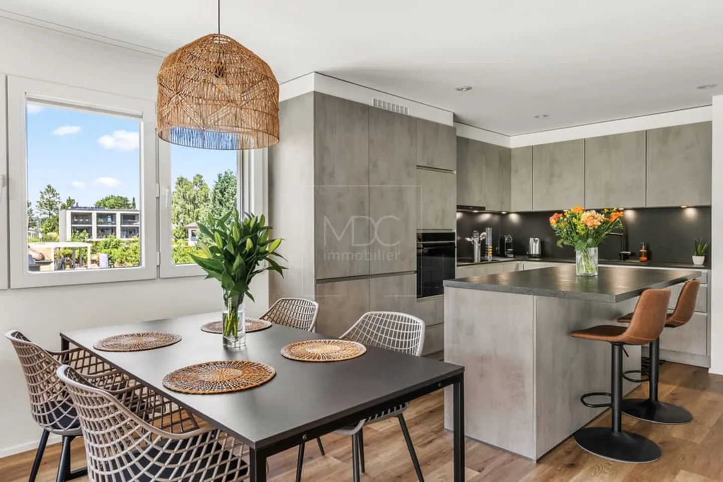 Wunderschönes Duplex in einem neuen Gebäude in Corminboeuf - Foto 4 von 13