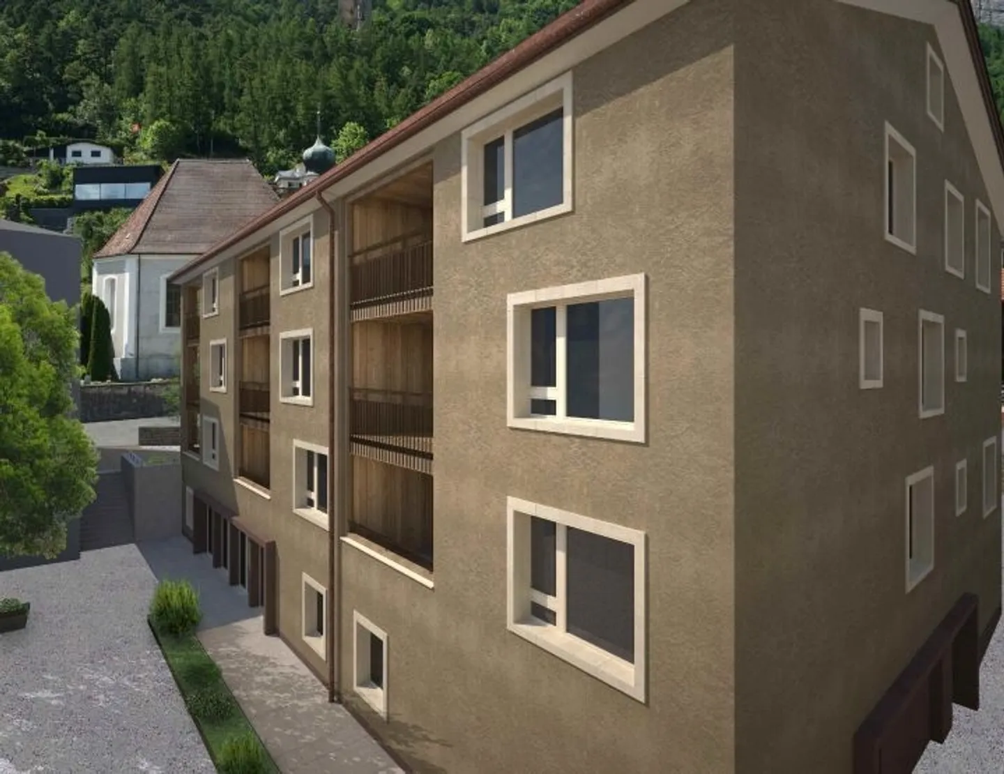 Attractive 2.5-Zi. Apartment at the Haldenstein Castle "Haus Adler" - Photo 9 of 13