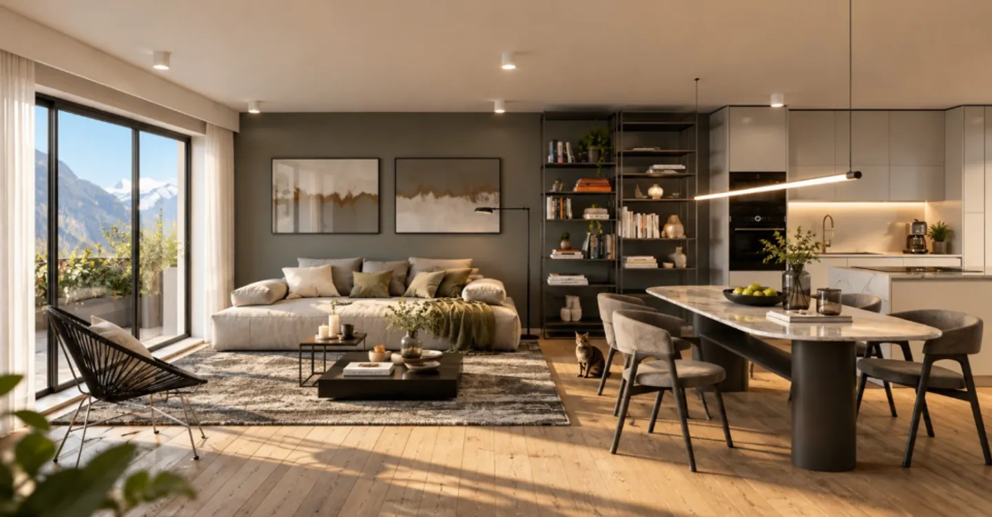 Contemporary Semi-Detached Home - Photo 1 of 6