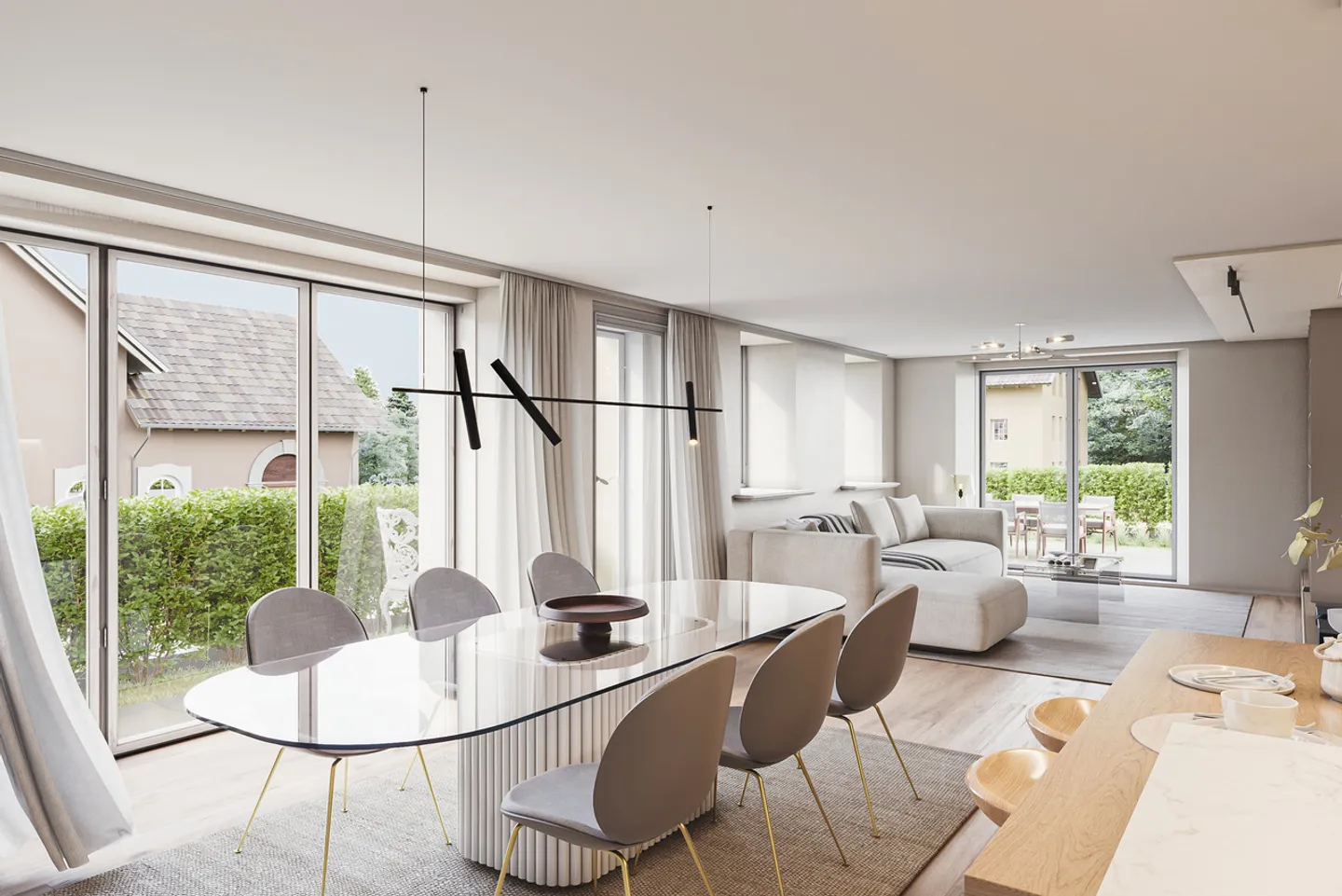 Neues Apartment im Herzen von Echandens - Foto 1 von 1