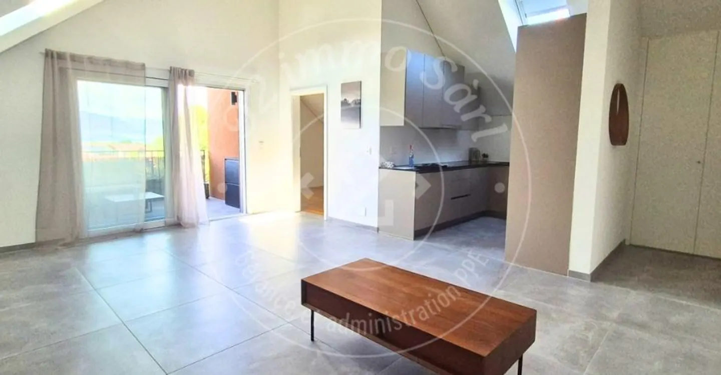 Beautiful 3.5-room apartment on the 2nd floor in Lully FR - Photo 2 of 6