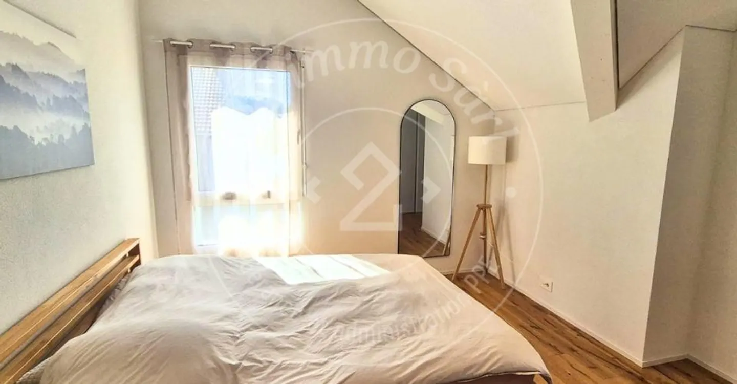 Beautiful 3.5-room apartment on the 2nd floor in Lully FR - Photo 5 of 6