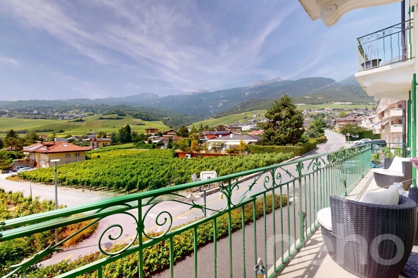 Wunderschöne Wohnung in Miège - Foto 4 von 12