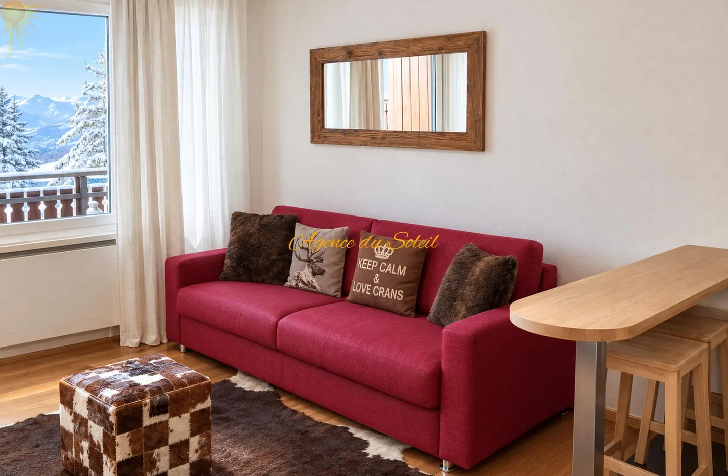 Charming Studio in Crans - Photo 2 of 7