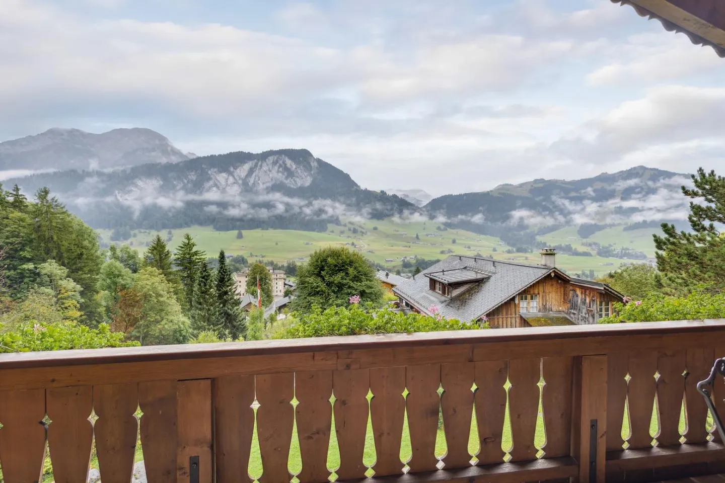 Gemütliches Penthouse in Château-d'Oex - Foto 4 von 13