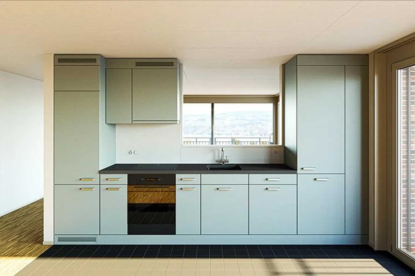 Appartamento da sogno di 3,5 stanze in affitto - Foto 3 di 5