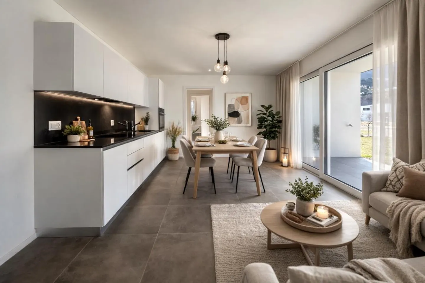 Ultimo appartamento di 2,5 stanze con giardino privato - Foto 3 di 3