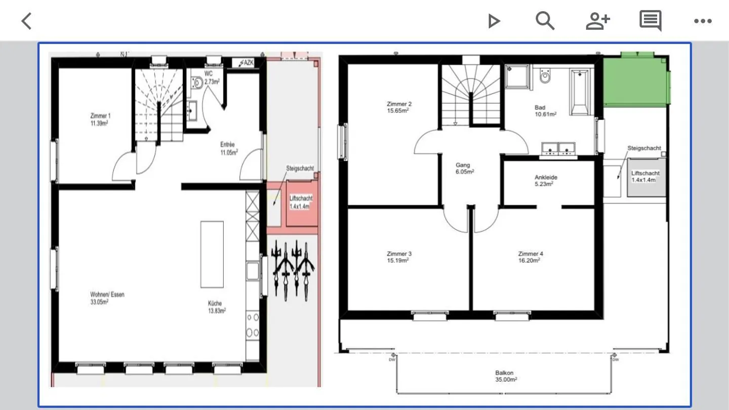 Vie urbaine comme dans une maison individuelle : Appartement duplex exclusif de 5,5 pièces - Photo 8 sur 8