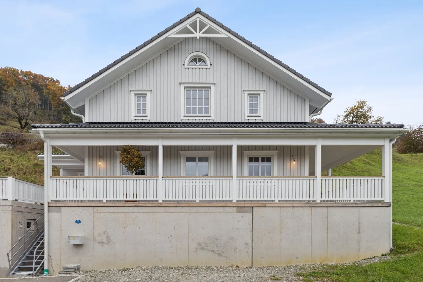 Swedish House with Lake and Mountain View! - Your Home in a Dreamlike Natural Setting! - Photo 2 of 12