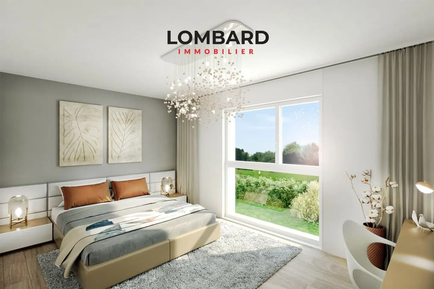 Appartement neuf de 4.5 pièces avec jardin - Photo 4 sur 5