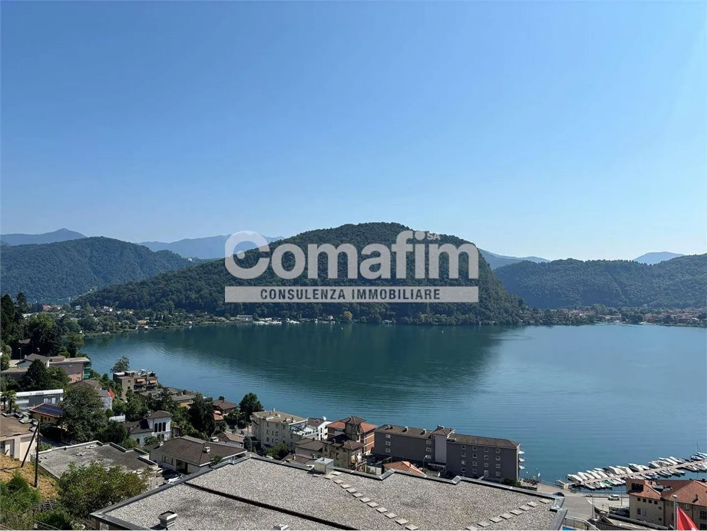 4 Chambres avec Vue Panoramique à Ponte Tresa - Photo 1 sur 10